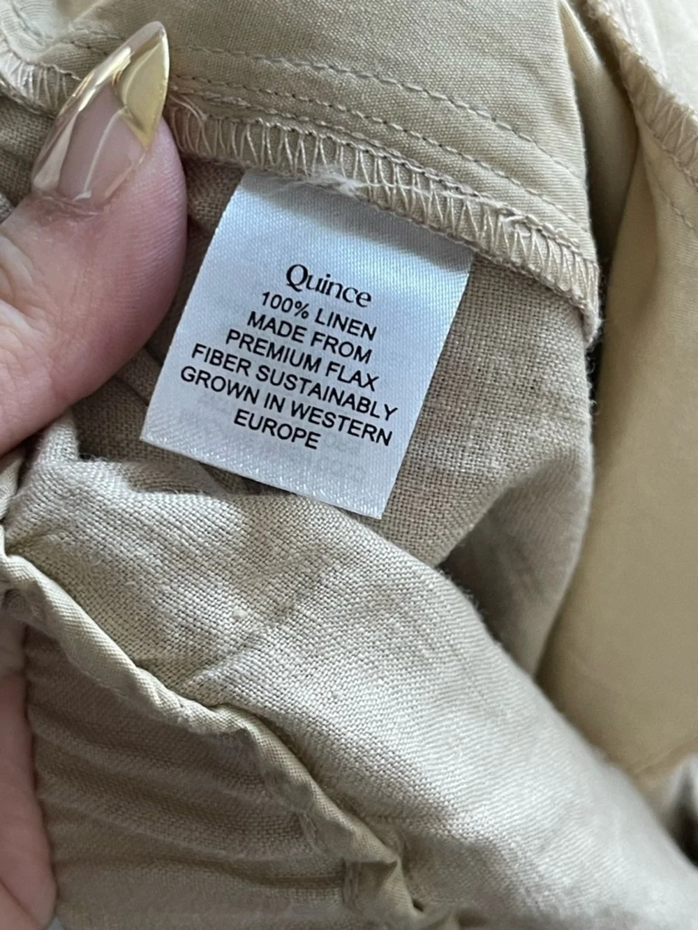 Quince | Pull-on Stretch Linen Pant  Lagenlook Summer Lightweight Closet Staple